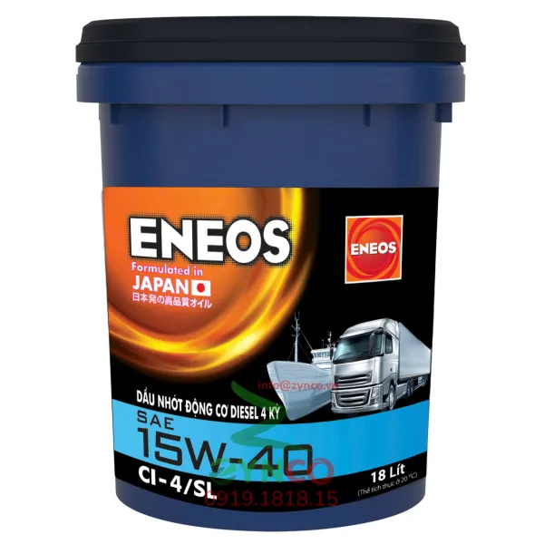 Dầu Động Cơ Eneos CI-4/SL 15W40