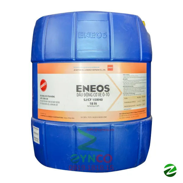 Dầu Động Cơ Eneos SJ/CF 15W40
