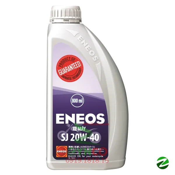 Dầu Xe Số Eneos SJ/MA 20W40